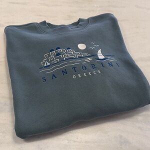 Hollister Santorini Graphic Crewneck Sweater